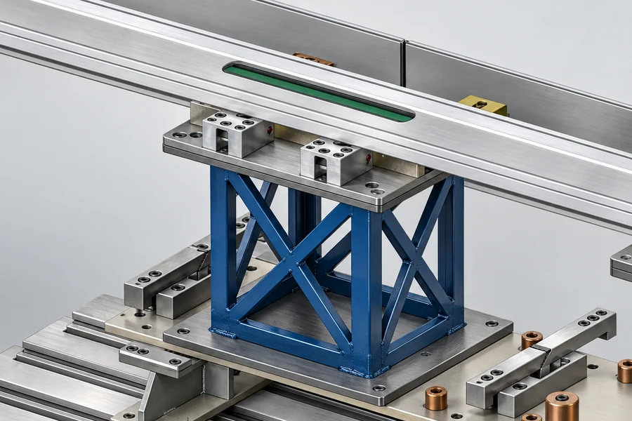 Plataforma elevada para usinagem CNC de perfil de alumínio